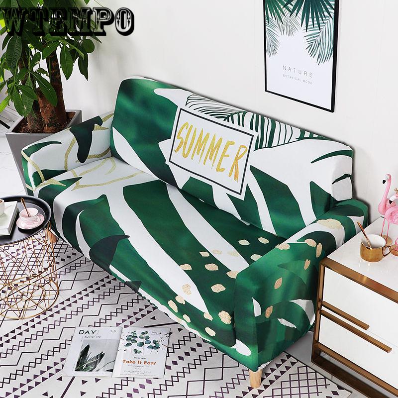 Elastic Sofa Tight Wrap All-inclusive Solid Sofa Cover 1/2/3/4-seater Slipcover Stretch Four Season