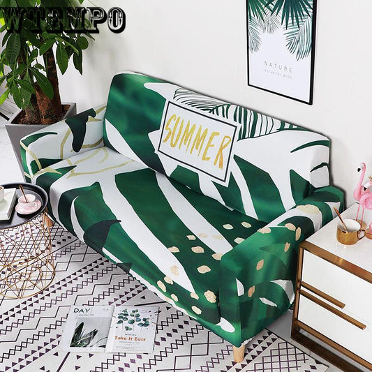 Elastic Sofa Tight Wrap All-inclusive Solid Sofa Cover 1/2/3/4-seater Slipcover Stretch Four Season
