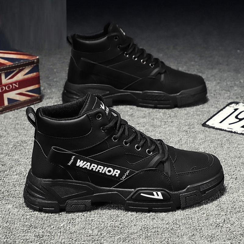 Men's Shoes Martin Boots Men's Autumn Men's High-top Tooling Boots Labor Insurance Shoes Men's Work Shoes