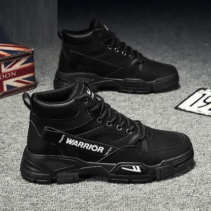 Men's Shoes Martin Boots Men's Autumn Men's High-top Tooling Boots Labor Insurance Shoes Men's Work Shoes