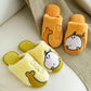 Autumn and Winter Warm Cotton Slippers Cute Pattern Flat Shoes Kitchen Bedroom Leisure Essential