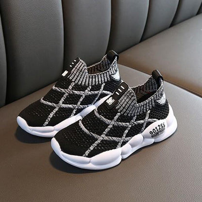 Baby Boys Girls Mesh Solid Ankle Shoes for Children Kids Breathable Casual Sport Shoes Sneakers