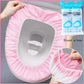 10PS Disposable Toilet Pad Thickened Non-woven Fabric Septum Bacteria Household Pregnant Women Maternity Hospital Travel Hotel Toilet Paper Ring