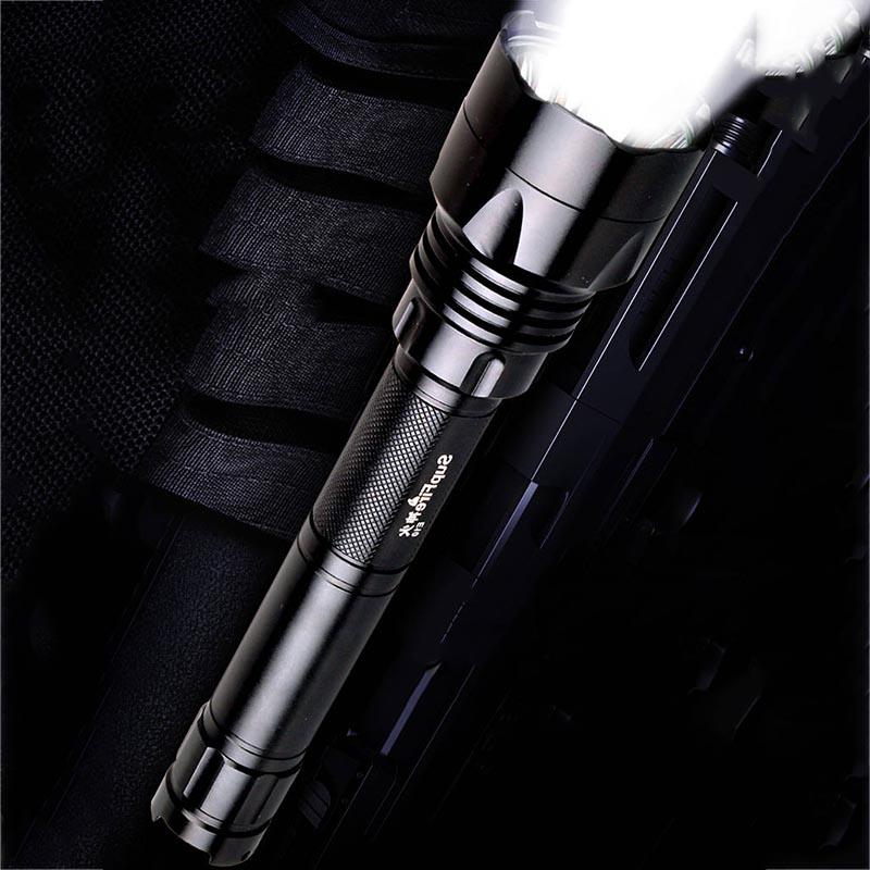 T6 Led Flashlight Ultra Bright Torch Waterproof Tactical Flash Light Rechargeable Outdoor Camping