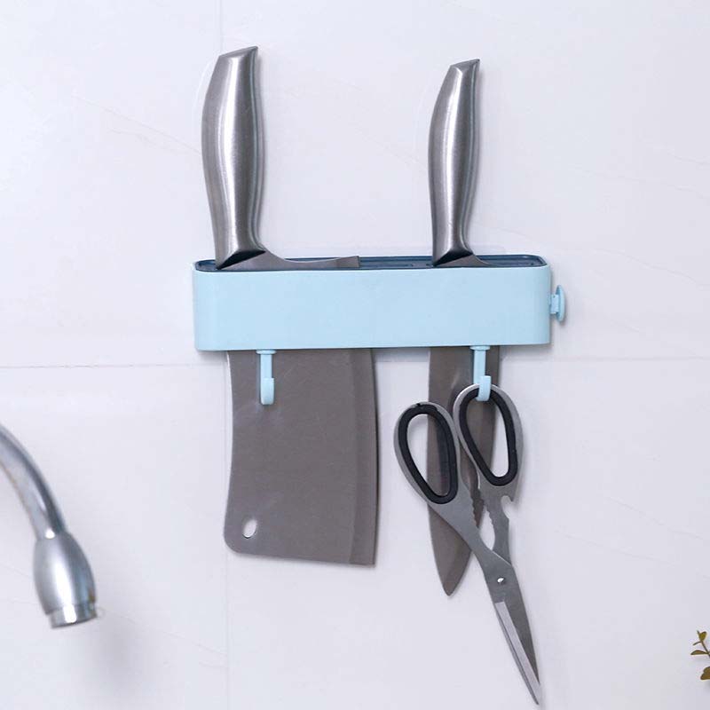Wall-mounted Fruit Knife Storage Rack Multi-function Rack Kitchen Supplies Tool Storage Rack