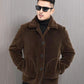 Men's Winter Fur Coat Fur Coat Imitation Lamb Hair Short Leather Sheep Shearing Coat Thick Jacket