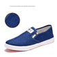Spring and Autumn Men's Casual Shoes Old Beijing Denim Canvas Shoes Trendy Fashion Non-slip Beef Tendon Sole Shoes