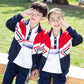 Primary School Uniforms Spring and Autumn Suits Children's First Grade Class Uniforms Kindergarten Uniforms Summer Games Clothing