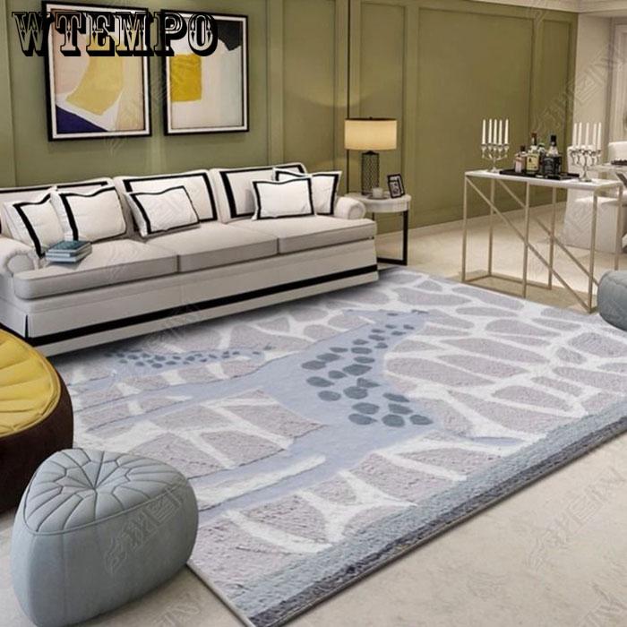 Nordic Style Geometric Simple Carpet Carpets for Living Room Carpet Kids Room Non-slip