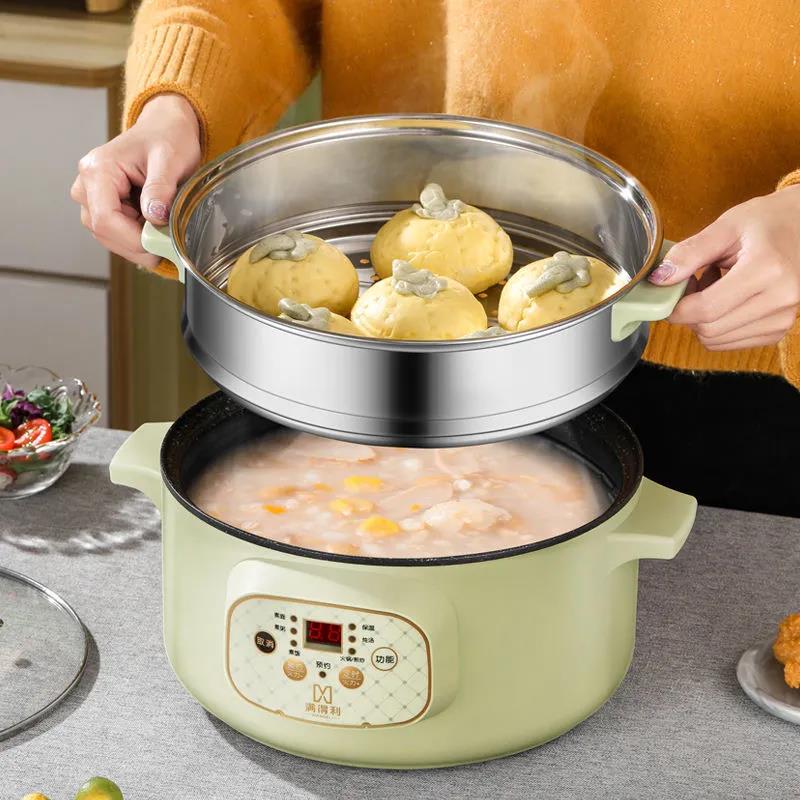 Multifunctional Household Electric Wok for Student Dormitory Noodle Cooking