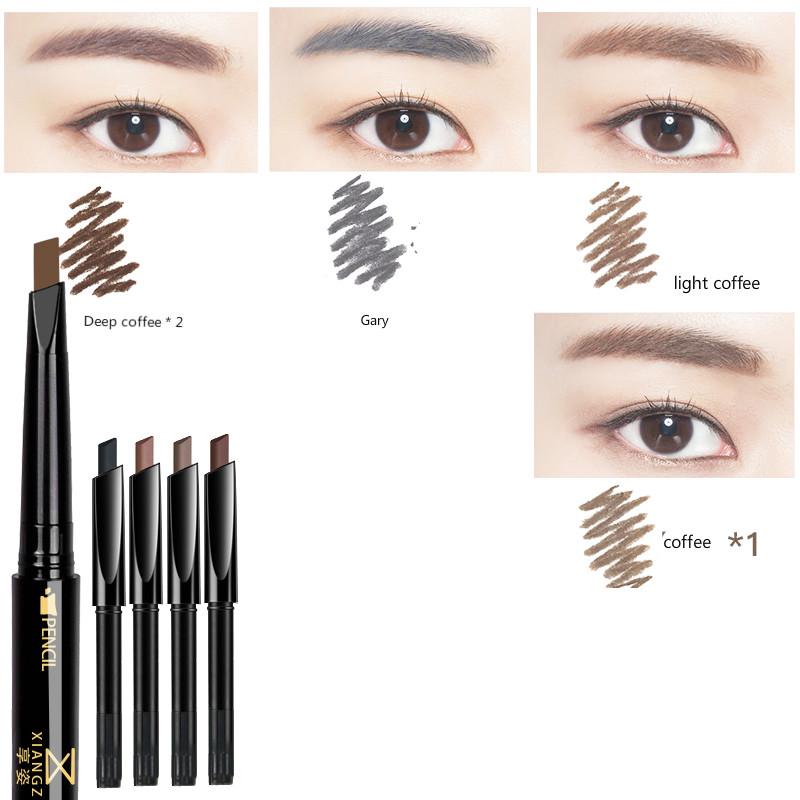 Eyebrow pencils of sproof five packsdouble-headed  no blooming eyebrow repair and thrush tools