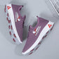 Autumn and Winter Cloth Shoes Women's Walking Shoes Soft Bottom Non-slip Mother Sports Shoes