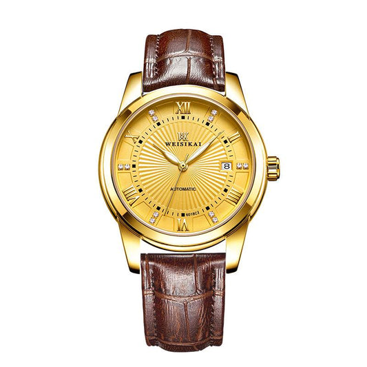 Automatic Machinery Men's Watches Top Brand Luxury Tourbillon Business Clock Steel Waterproof Watch