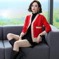 Spring and Autumn Tide Sweater February and August Jacket Women Loose Knit Cardigan Short