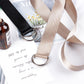 Canvas Nylon Webbing Women's Belt Korean Fashion Double Ring Buckle Ladies Canvas Long Belt
