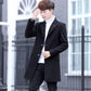 Winter Wool Coat Slim Fit Jackets Mens Casual Warm Outerwear Jacket and coat Men Pea Coat Size M-3X