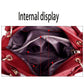 Trendy wild Woman bag Leather bag Big capacity European and American style Shoulder Handbag