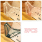 3PCS Japanese Sexy Girl Lace Panties Ultra-thin Transparent See-through Briefs Temptation Low-waisted Bottoms Mesh Hollow Out Underwear Shorts