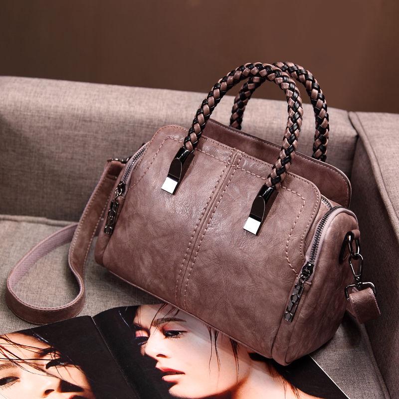 Leather Handbags Crossbody Bags for Women Shoulder Bag Ladies Vintage Handbag