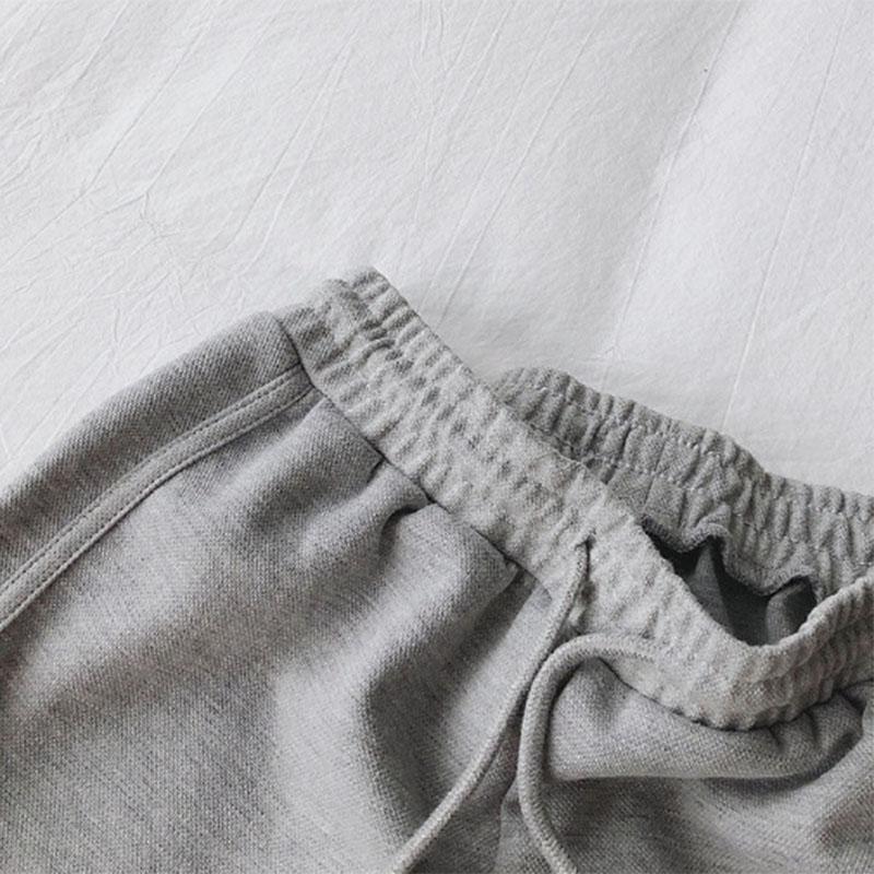 Summer High-waisted Thin Wide-leg Pants Sports Shorts Women's Solid Color Printing Loose All-match Running Casual Shorts Trend