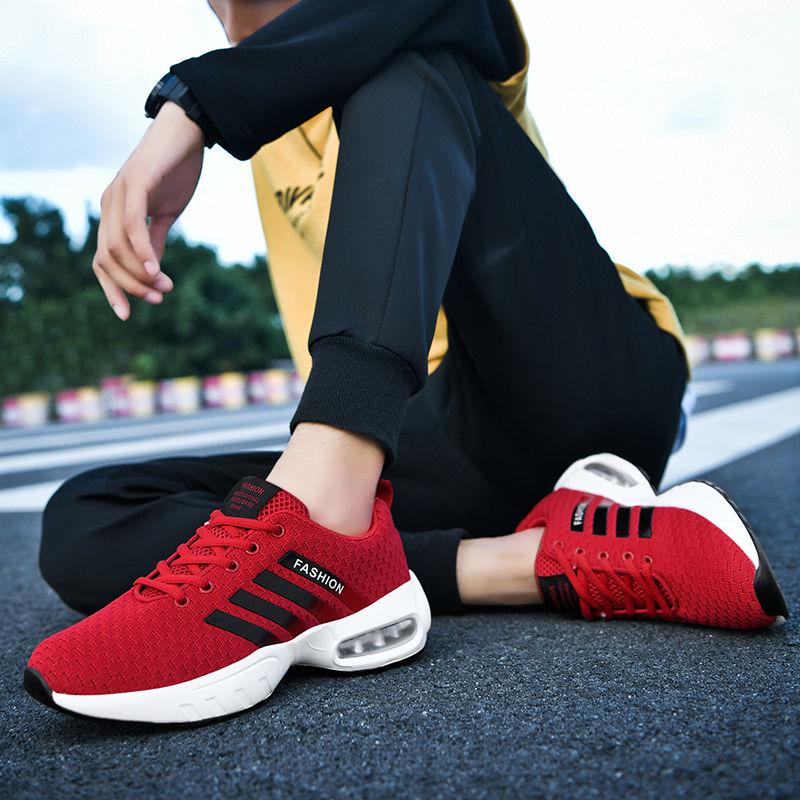 Men's Shoes Sports Shoes Men's Korean Version of Summer Casual Shoes Wild Breathable Shoes Deodorant Mesh Shoes