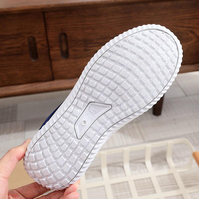 Women's Winter Middle-aged and Elderly Cotton Shoes Warm Plus Velvet Thick Anti-ski Boots
