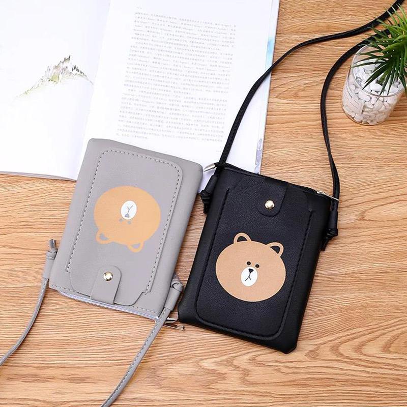 Mobile Phone Bag Ladies Shoulder Messenger Bag Summer Student Cute Coin Purse All-match Fashionable Small Bag