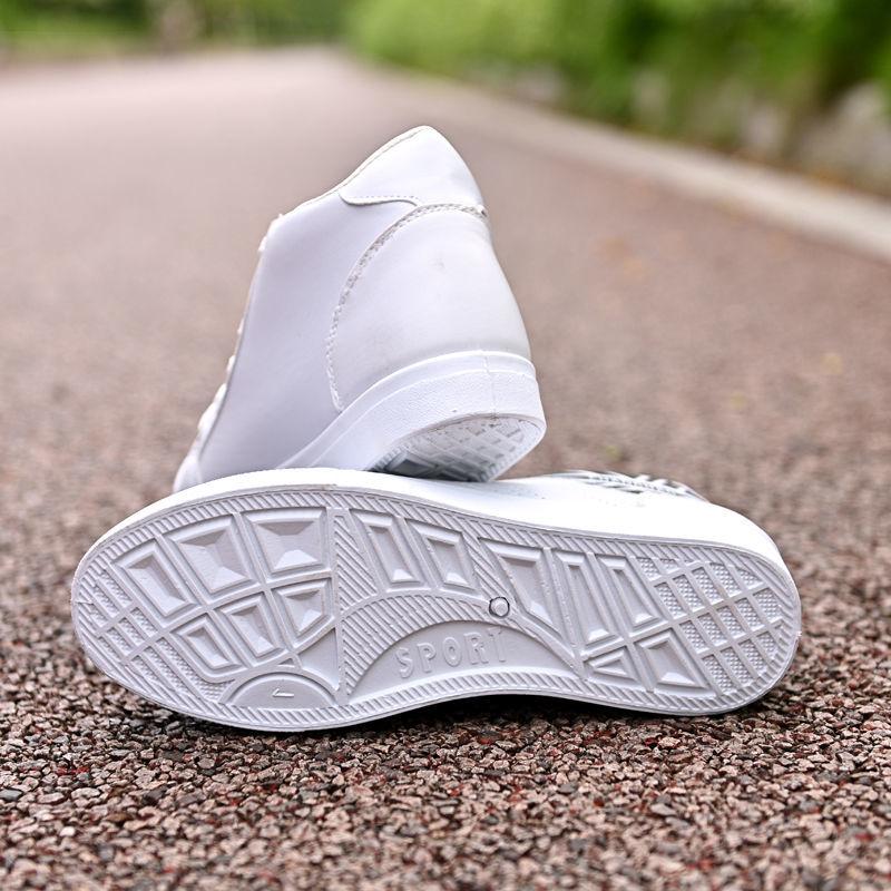 Summer Men's Korean Style High-top Shoes Trendy All-match Height-increasing Shoes Men's High-top Sneakers