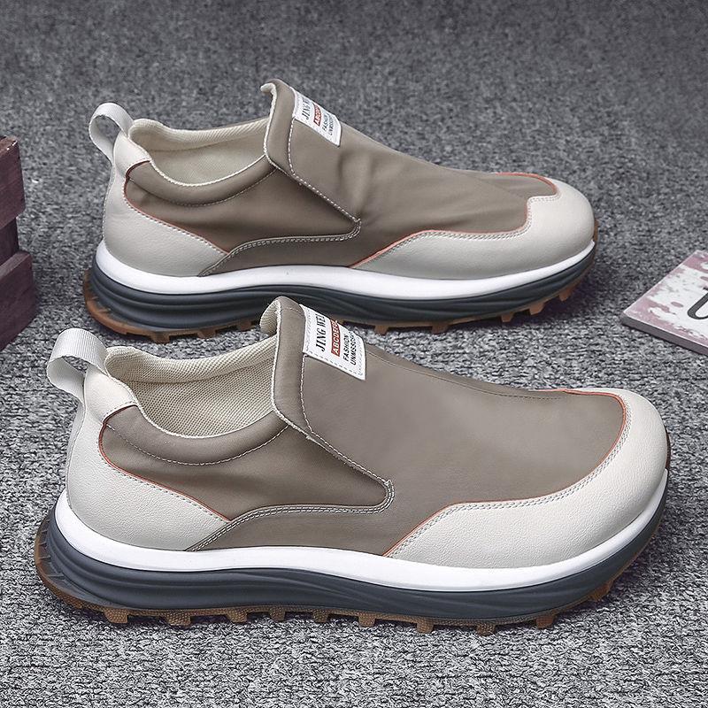 Leather Men Shoes Casual Shoes Men Sneakers Italian Breathable Leisure Male Footwear Homme