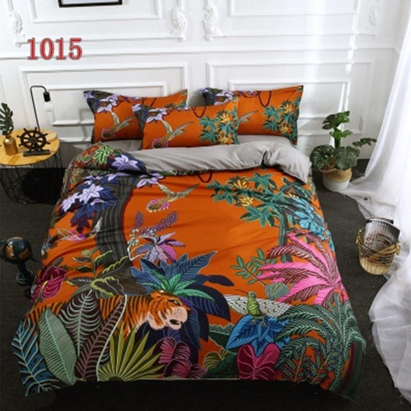 WTEMPO Airdom New Design 3D Bedding Set Bohemia Printed Bedspread Queen King Polyester Bedding 3pcs