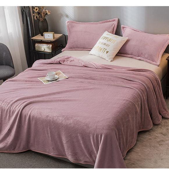 Winter Double-sided Fleece Sheets Thicken Warm Flannel Sheets Blankets for Beds Down Blanket Sheets Skin-friendly Soft and Breathable To Keep Warm