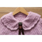 Girls' Sweater Autumn Winter Children's Pullover Sweater Foreign Baby Top Girls' Autumn Bottomed Shirt