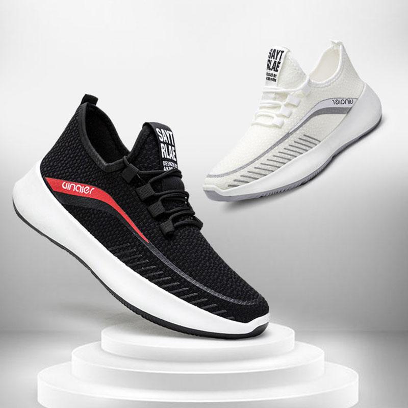 Spring and Summer Breathable Sports Shoes Casual Shoes Soft Bottom Jogging Shoes Lovers Shoes