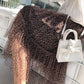 Elastic High Waist Long Tulle Skirt Women Irregular Hem Mesh Tutu Skirt Summer Leopard Print Skirt