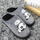 A Pair of Cotton Comfortable Flat Shoessuitable for Autumn and Winter Warmth and Home Leisure