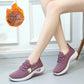 Women Autumn and Winter Plus Velvet Thick Cotton Shoes Non-slip Soft Bottom Cloth Shoes  Lightweight Sports Shoes