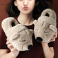 Autumn and Winter Indoor Cotton Slippers Bag and Non-slip Flat Shoes Essential for Home Leisure and Entertainment
