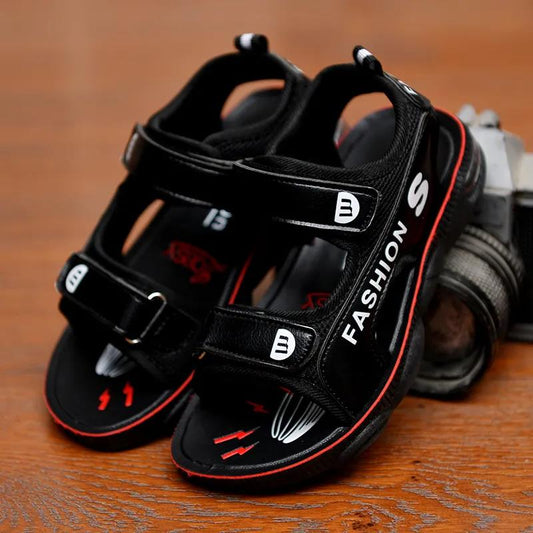Children's Summer Sandals Soft Soled Non Slip Casual Sandals Children's Breathable Outdoor Beach Flat Sandals
