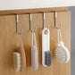 1/4PCS 304 Stainless Steel Household Hook Door Back Hook Kitchen Cabinet Door Back Hanging U-shaped Strong Hook Towel Hooks Kitchen