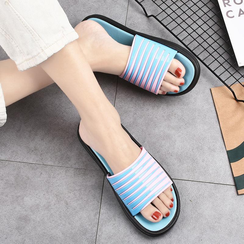 Slippers Women Summer Non-slip Deodorant Sandals Slippers Soft Bottom Bath Bathroom Household Couple Slippers