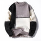 Autumn and Winter Imitation Mink Men's Round Neck Thickened Sweater Fashion Handsome Youth Sweater Chenille Sweater