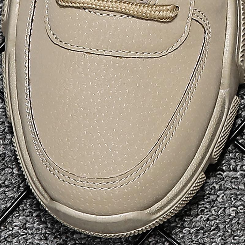 Autumn Martin Boots Men's Casual High-top Shoes Tooling Boots Plus Velvet Warm Cotton Shoes Waterproof Men's Shoes