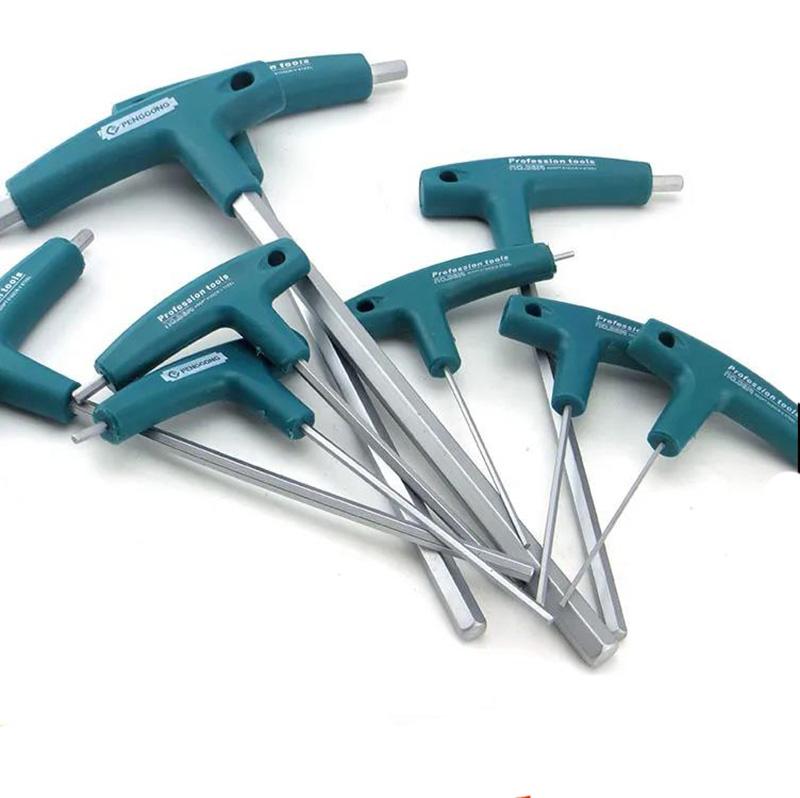 Hexagonal Wrench T-Screwdriver Auto Repair Tool Industrial Companion Tool