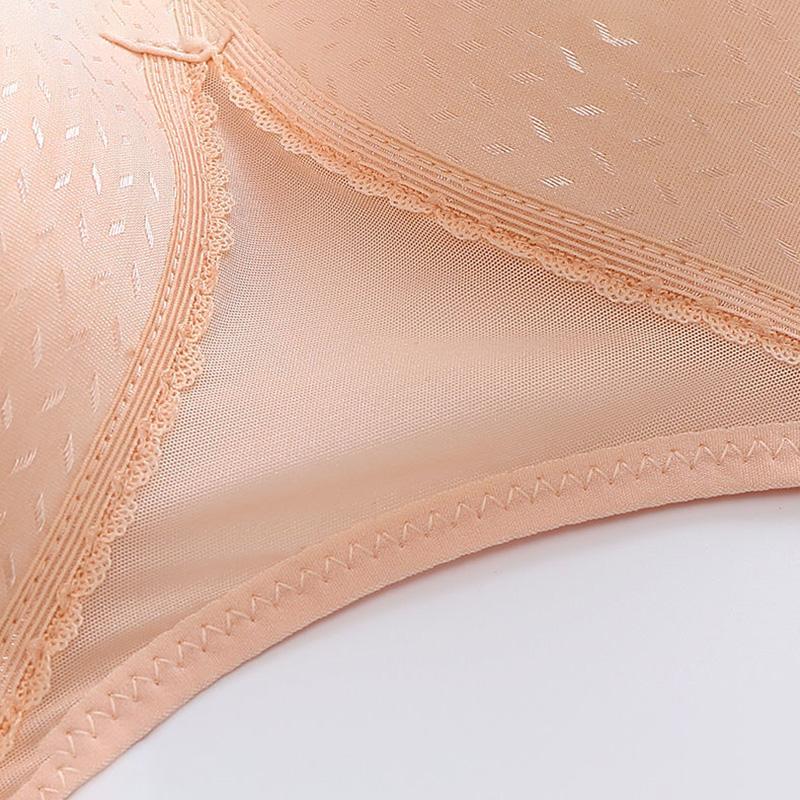 Thin Tube Top Underwear Anti-glare Bra Women Gather and Receive Breast Milk Without Steel Ring Anti-sagging Non-magnetic Bra