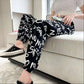 Ice Silk Sports Pants Girls Summer Thin Section Loose and Thin Large Size Leggings Harem Casual Bloomers