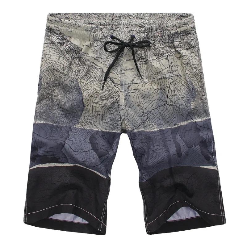 Quick-drying Loose Beach Pants Men Plus Fat Large Size Thailand Seaside Resort Wear  Spring Swimming Trunks Tide Brand Casual Shorts Summer