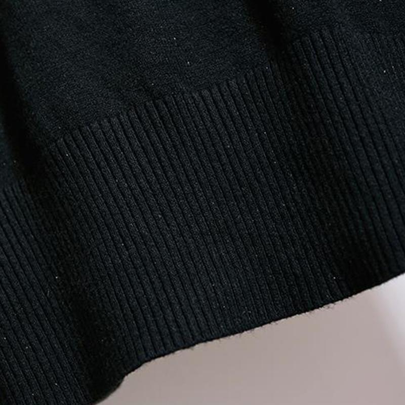 Set Autumn Winter Turtleneck Sweater Knit Sweater College Style Dress Two-piece Suit Skirt Women