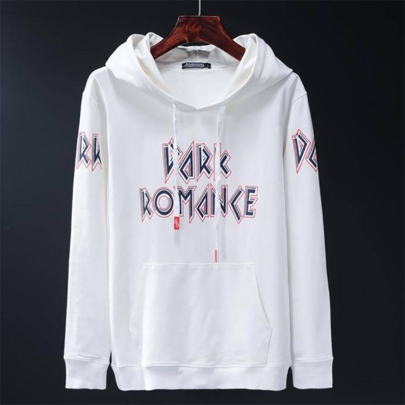 Men's Autumn Jacket Hoodie Trend Korean Slim Long Sleeve Outerwear Autumn Hooded Coats Men