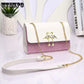 Crossbody Sleek Minimalist Shoulder Bag Handbag Casual Bag Hit Color Chain Bag