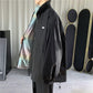 Reversible Jacket for Men and Women with Loose Top Gradient Color Casual Handsome Jacket Couple Long-sleeved Warm Simple Jacket